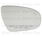 876214C000 - Body: Mirror Glass for Kia Image