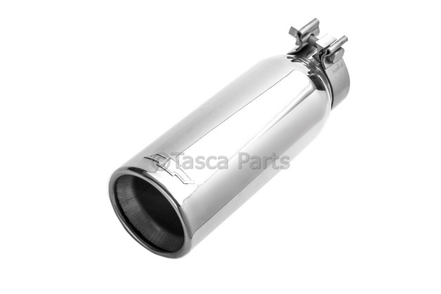 22799812 - Exterior: Exhaust Tip By Gm, Dual Wall Straight Cut for Chevrolet: Avalanche, Avalanche 1500, Avalanche 2500, Silverado 1500, Silverado 1500 Classic, Silverado 1500 HD, Silverado 1500 HD Classic, Silverado 2500, Silverado 2500 HD, Silverado 2500 HD Classic, Silverado 3500, Silverado 3500 Classic, Silverado 3500 HD, Suburban 1500, Suburban 2500, Tahoe Image