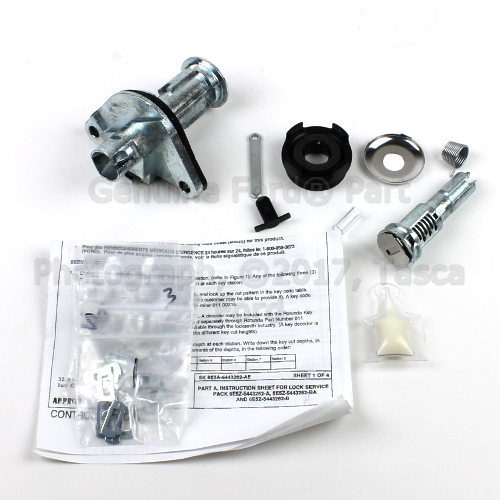 6E5Z5443262B - Body: Lock Cylinder for Ford: Focus, Fusion | Lincoln: MKZ, Zephyr | Mercury: Milan Image