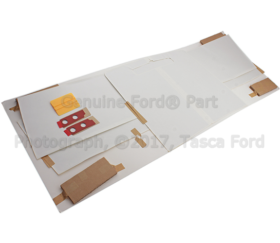 6R3Z7620000AB - Body: Coupe Racing Stripes - Silver for Ford: Mustang Image