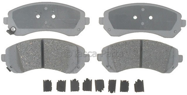 19286128 - : Ceramic Front Disc Brake Pad Set with Hardware for GM Image
