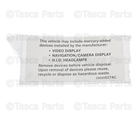 5020527AC - Labels: Mercury Warning Label for Chrysler: 200, 300, Pacifica, Sebring, Town &amp; Country | Dodge: Avenger, Caliber, Challenger, Charger, Dakota, Dart, Durango, Grand Caravan, Journey, Magnum, Nitro, Ram 1500, Ram 2500, Ram 3500, Viper | Fiat: 500 | Jeep: Cherokee, Commander, Compass, Grand Cherokee, Liberty, Patriot, Wrangler | Ram: 1500, 2500, 3500, C/V, Dakota, ProMaster 1500, ProMaster 2500, ProMaster 3500 Image