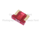 9L3Z14526CA - Electrical: Mini Fuse for Ford: E-150, E-250, E-350 Super Duty, E-450 Super Duty, Edge, Expedition, Explorer, F-150, F-250 Super Duty, F-350 Super Duty, F-450 Super Duty, Fiesta, Police Interceptor Sedan, Police Interceptor Utility, Special Service Police Sedan, Taurus | Lincoln: MKS, MKX, Navigator Image