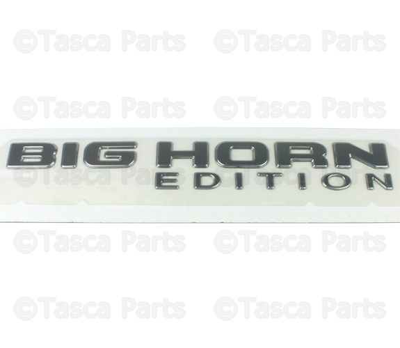 55078108AA - Exterior Ornamentation: Nameplate for Dodge: Ram 1500, Ram 2500, Ram 3500 Image
