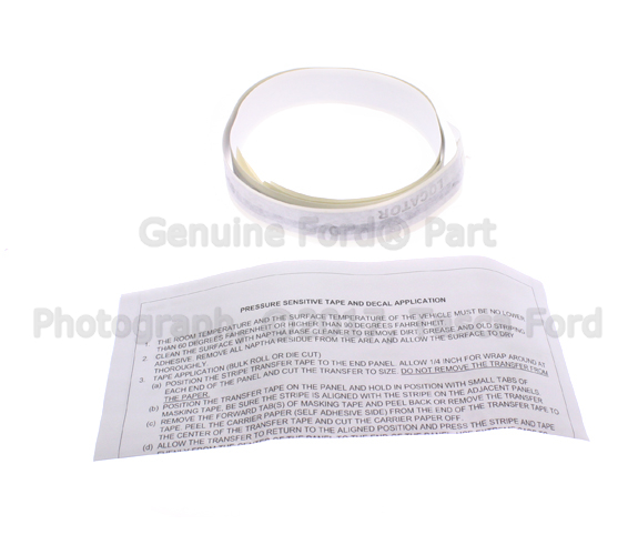 5C3Z25290D13EAB - Body: Stripe Tape for Ford: F-250 Super Duty, F-350 Super Duty, F-450 Super Duty, F-550 Super Duty Image