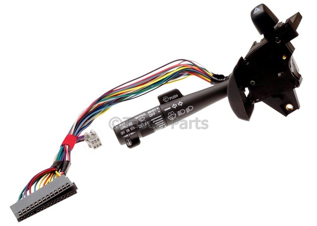 26084696 - : Turn Signal, Headlight Dimmer, Windshield Wiper and Washer Switch with Lever for GM Image