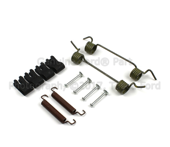 5C3Z2069AA - : Park Brake Shoes Retainer Kit for Ford: F-250 Super Duty, F-350 Super Duty, F-450 Super Duty Image