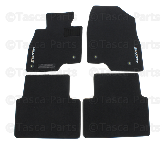 BHN968G2003 - : Carpet Floor Mats Black for Mazda Image