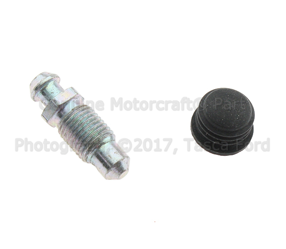8C2Z2208C - Brakes: Caliper Bleeder Screw for Ford: E-150, E-150 Club Wagon, E-250, E-350 Super Duty, E-450 Super Duty, Expedition, F-150, F-250 Super Duty, F-350 Super Duty, F-450 Super Duty, F-550 Super Duty | Lincoln: Navigator Image