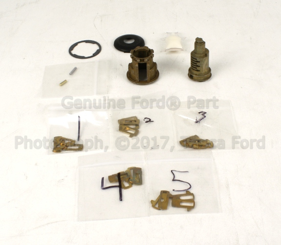 F8ZZ6321990AA - Body: Lock Cylinder for Ford: Mustang Image