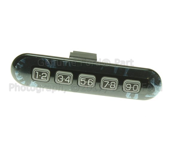 AH6Z14A626AB - Body: Keyless Lock Pad for Ford: Edge, Fusion | Lincoln: MKZ | Mercury: Milan Image