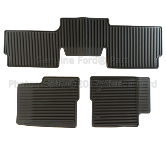 AL3Z1813300CA - Interior: Floor Mats, All Weather Set for Ford: F-150 Image