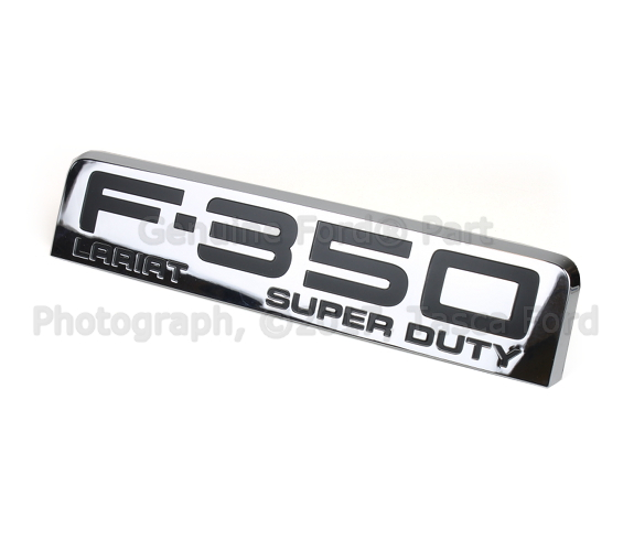 8C3Z16720H - Body: Nameplate for Ford: F-350 Super Duty Image