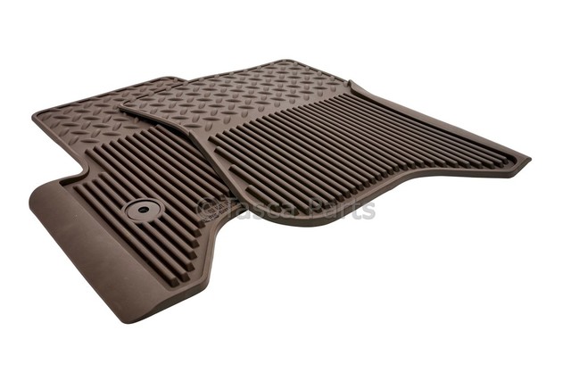 19302936 - Interior: Floor Mats, All-Weather, Front for Chevrolet: Silverado 1500, Silverado 1500 LD, Silverado 2500 HD, Silverado 3500 HD | GMC: Sierra 1500, Sierra 1500 Limited, Sierra 2500 HD, Sierra 3500 HD Image