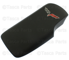 17802448 - Interior: Console Lid - Crossed-Flag Logo - Black for GM Image