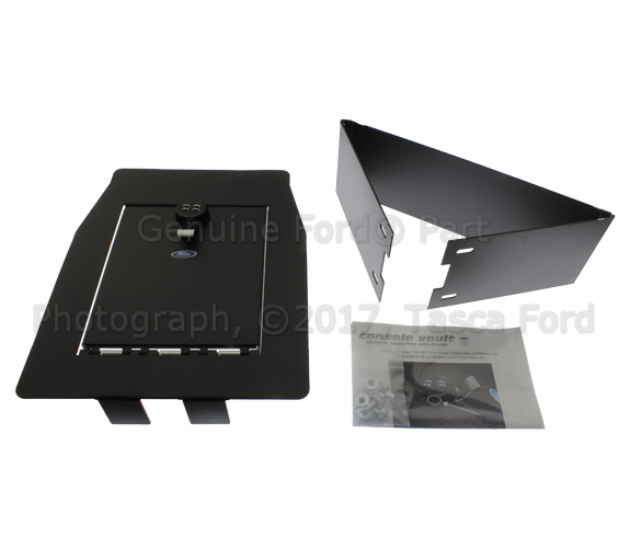 VFL3Z2806202A - Interior: Vehicle Safe By Console Vault for Ford: E-350 Super Duty, E-450 Super Duty, Expedition, F-150, F-250 Super Duty, F-350 Super Duty, F-450 Super Duty, F-550 Super Duty Image