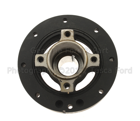 E4TZ6316A - Engine: Vibration Damper for Ford: Bronco, Country Squire, E-150 Econoline, E-150 Econoline Club Wagon, E-250 Econoline, F-150, F-250, F-350, LTD, LTD Crown Victoria, Mustang, Thunderbird | Lincoln: Continental, Mark VII, Town Car | Mercury: Capri, Colony Park, Cougar, Grand Marquis, Marquis Image