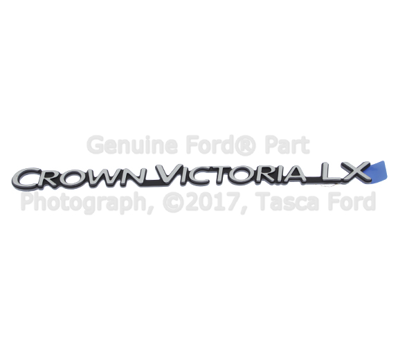 3W7Z5442528BA - Body: Nameplate for Ford: Crown Victoria Image