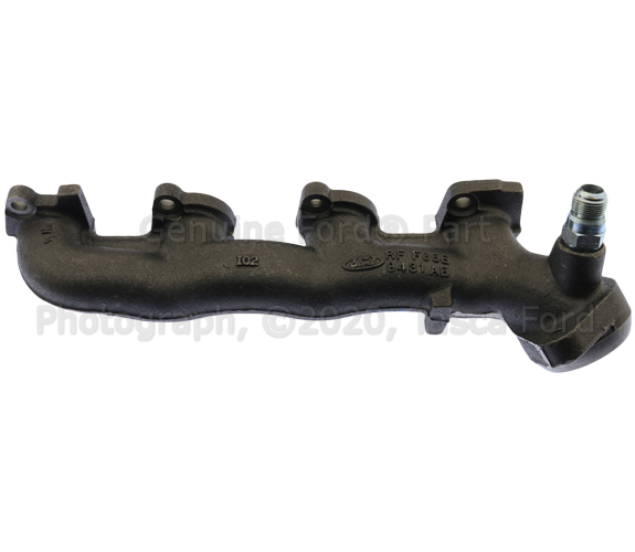 F65Z9431B - Exhaust: Manifold for Ford: E-150 Econoline, E-150 Econoline Club Wagon, Expedition, F-150, F-250 Image