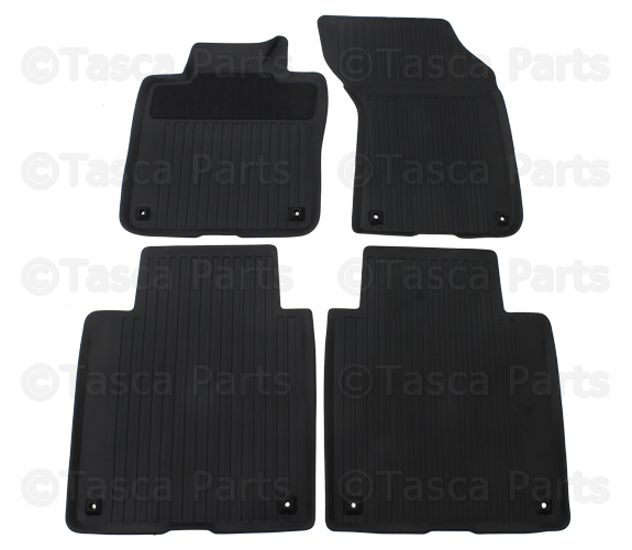 32332372 - : Floor Mats - Shaped Plastic - Charcoal Solid for Volvo Image