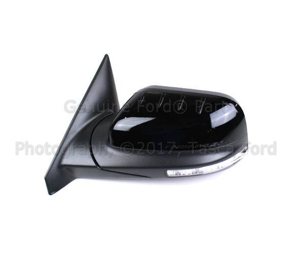 thumbnail image 2 of Kool Vue Left Side Driver Mirror For Ford Explorer Mercury Mountaineer Sport Trac 2006-2010 – Textured Black, Puddle Light 2 of 3