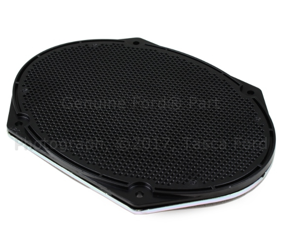 7U5Z18808B - Body: Rear Speaker for Ford: Crown Victoria, E-150, E-250, E-350 Super Duty, E-450 Super Duty, Escape, Escort, Excursion, Expedition, Explorer Sport, Explorer Sport Trac, F-150, F-250 Super Duty, F-350 Super Duty, F-450 Super Duty, F-550 Super Duty, Five Hundred, Focus, Freestyle, Mustang, Ranger, Taurus, Windstar | Lincoln: Aviator, Continental, LS, Mark LT, Navigator, Town Car | Mercury: Cougar, Grand Marquis, Marauder, Mariner, Montego, Sable, Tracer Image
