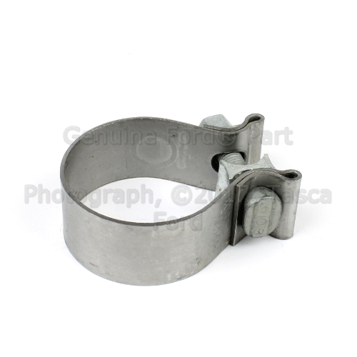 6E5Z5A231A - Exhaust: Muffler &amp; Pipe Clamp for Ford: Fusion | Lincoln: MKZ, Zephyr | Mercury: Milan Image