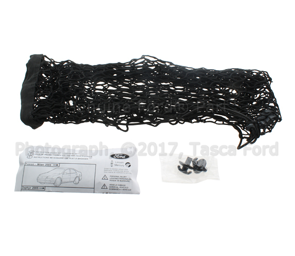 6E5Z54550A66A - Body: Cargo Net - Envelope Style for Ford: Fusion | Lincoln: MKZ, Zephyr | Mercury: Milan Image
