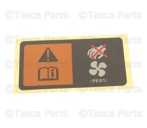 PE0115031 - Body: Caution Label for Mazda: 3, 6, CX-3, CX-30, CX-5, CX-50, CX-70, CX-9, CX-90, MX-30 EV, MX-5 Miata Image