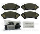 19152666 - Brakes: Brake Pads for Buick: Century, LeSabre, Park Avenue, Regal, Riviera | Cadillac: DeVille, Eldorado, Seville | Chevrolet: Impala, Monte Carlo, Venture | Oldsmobile: Aurora, Intrigue, Silhouette | Pontiac: Bonneville, Grand Prix, Montana, Trans Sport Image