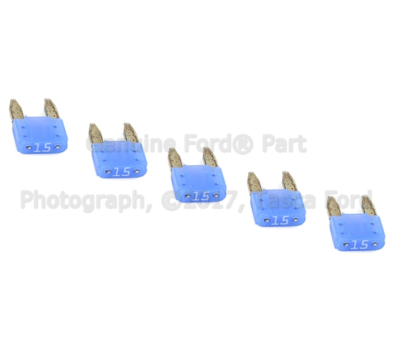 F2UZ14526N - Electrical: Fuse for Ford: C-Max, Crown Victoria, E-150, E-250, E-350 Super Duty, E-450 Super Duty, E-Transit, Edge, Escape, Expedition, Explorer, Explorer Sport Trac, F-150, F-250 Super Duty, F-350 Super Duty, F-450 Super Duty, Fiesta, Five Hundred, Flex, Focus, Fusion, Mustang, Police Interceptor Sedan, Police Interceptor Utility, Ranger, Special Service Police Sedan, Taurus, Taurus X, Transit Connect, Transit-150, Transit-250, Transit-350, Transit-350 HD | Lincoln: Mark LT, MKC, MKS, MKT, MKX, MKZ, Navigator, Town Car, Zephyr | Mercury: Grand Marquis, Marauder, Mariner, Milan, Montego, Mountaineer, Sable Image