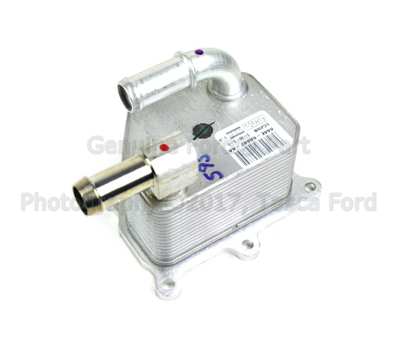 8A8Z6A642A - Engine: Oil Cooler for Ford: Edge, Explorer, Flex, Police Interceptor Sedan, Police Interceptor Utility, Taurus | Lincoln: MKT, MKX Image