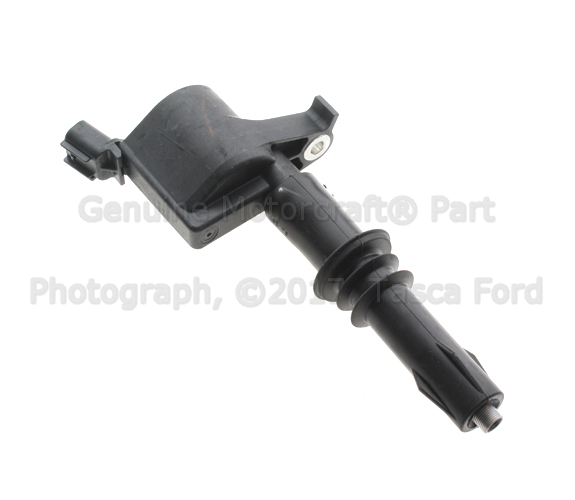 3L3Z12029BA - : Coil for Ford: E-150, E-250, E-350 Super Duty, Expedition, Explorer, Explorer Sport Trac, F-150, F-150 Heritage, F-250 Super Duty, F-350 Super Duty, F-450 Super Duty, F-550 Super Duty, Mustang | Lincoln: Mark LT, Navigator | Mercury: Mountaineer Image