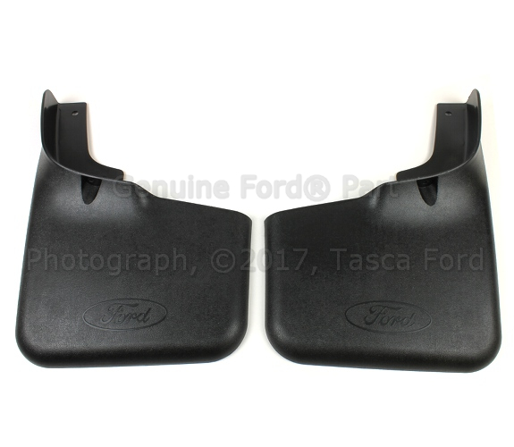 5L3Z16A550AAA - Body: Molded Splash Guards, Rear Pair for Ford: F-150 Image