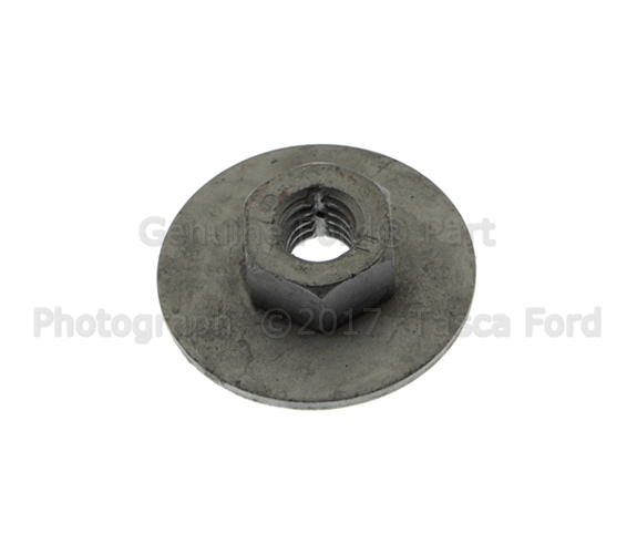 W709450S438 - Electrical: Horn Nut for Ford: Escape, Expedition, Explorer, Fusion, Mustang, Police Interceptor Sedan, Police Interceptor Utility, Police Responder Hybrid, Special Service Police Sedan, SSV Plug-In Hybrid, Taurus | Lincoln: MKZ, Navigator Image