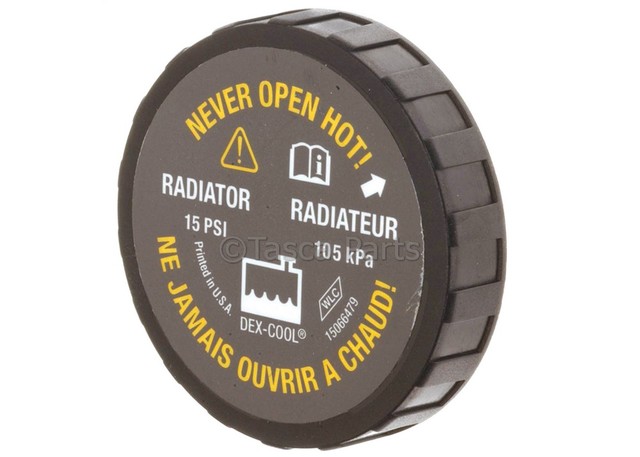 15075565 - Cooling System: Radiator Cap for Chevrolet: Blazer, S10 | GMC: Jimmy, S15, Sonoma | Oldsmobile: Bravada Image