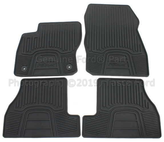DM5Z5413300AC - Interior: Floor Mats, All Weather Set for Ford Image
