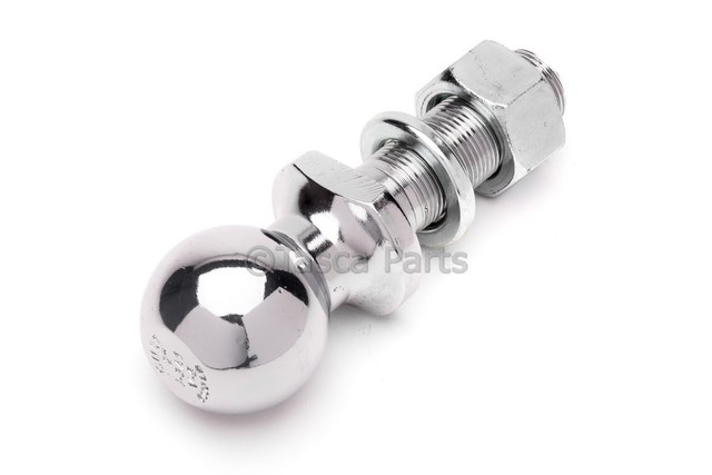 19245480 - Trailering: Trailer Hitch Ball, 2 for Buick: Enclave, Envision | Cadillac: Escalade, Escalade ESV, Escalade EXT, SRX, XT5 | Chevrolet: Avalanche, Avalanche 1500, Avalanche 2500, Blazer, Colorado, Equinox, Express 1500, Express 2500, Express 3500, Express 4500, Silverado 1500, Silverado 1500 Classic, Silverado 1500 HD, Silverado 1500 HD Classic, Silverado 2500, Silverado 2500 HD, Silverado 2500 HD Classic, Silverado 3500, Silverado 3500 Classic, Silverado 3500 HD, SSR, Suburban, Suburban 1500, Suburban 2500, Suburban 3500 HD, Tahoe, Tracker, Trailblazer, Trailblazer EXT, Traverse | GMC: Acadia, Acadia Limited, Canyon, Envoy, Envoy XL, Envoy XUV, Savana 1500, Savana 2500, Savana 3500, Savana 4500, Sierra 1500, Sierra 1500 Classic, Sierra 1500 HD, Sierra 1500 HD Classic, Sierra 2500, Sierra 2500 HD, Sierra 2500 HD Classic, Sierra 3500, Sierra 3500 Classic, Sierra 3500 HD, Yukon, Yukon XL, Yukon XL 1500, Yukon XL 2500 Image