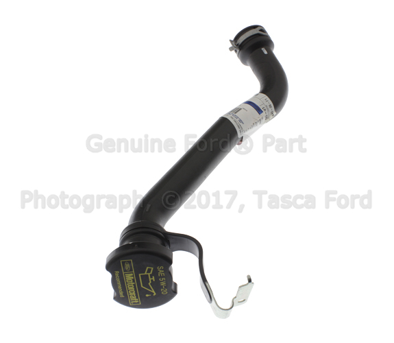 9C2Z6763A - Engine: Oil Filler Tube for Ford: E-150, E-250, E-350 Super Duty, E-450 Super Duty Image