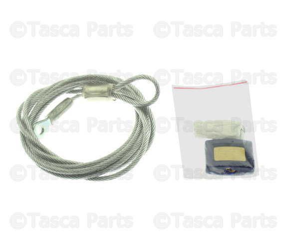 880900LK - Exterior: Car Cover Cable Lock for Mazda: 3, 5, 6, CX-3, CX-5, CX-7, CX-9, MX-5 Miata, RX-8, Tribute Image