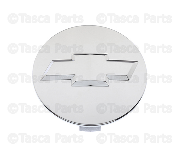 12499424 - Wheels: Wheel, Center Cap for Chevrolet: Avalanche, Colorado, Silverado 1500, Silverado 1500 Classic, Silverado 1500 HD Classic, Silverado 2500 HD, Silverado 2500 HD Classic, Silverado 3500 Classic, Silverado 3500 HD, Suburban 1500, Suburban 2500, Tahoe Image