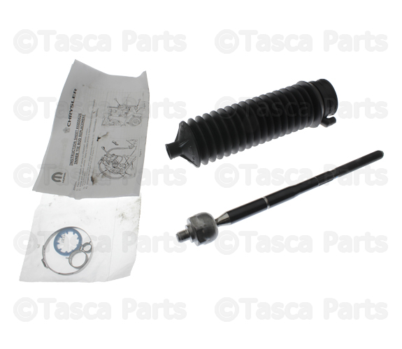 68019643AB - Steering: Inner Tie Rod End Tie Rod Package for Mopar Image