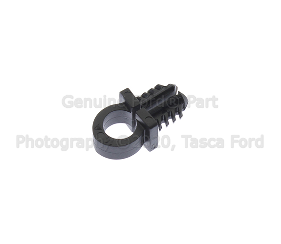 W715544S300 - Body: Release Cable Clip for Ford: Edge, F-150, F-250 Super Duty, F-350 Super Duty, F-450 Super Duty, Fusion, Mustang, Police Responder Hybrid, SSV Plug-In Hybrid | Lincoln: Continental, MKZ Image