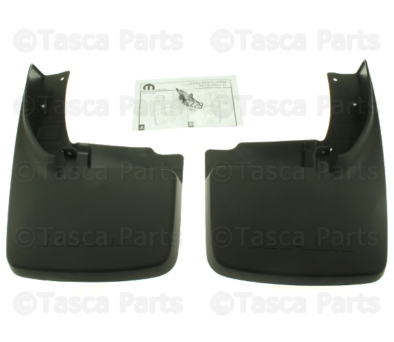 82214136 - Exterior Accessories: Molded Splash Guards for Dodge: Ram 1500 | Ram: 1500, 1500 Classic Image