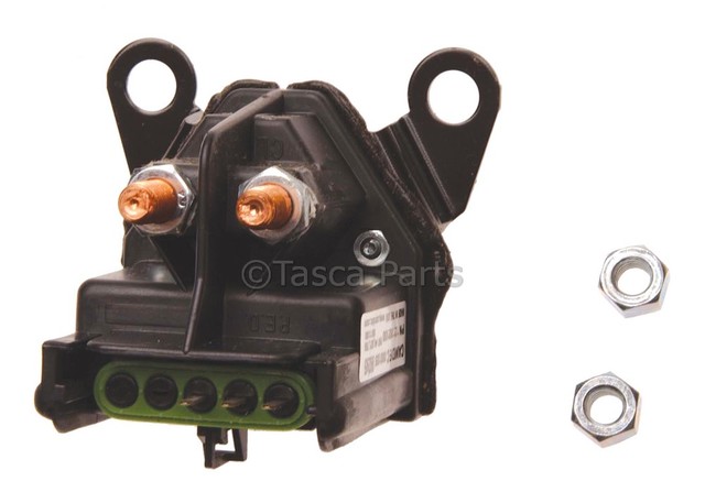 12496472 - Electrical: Relay for Chevrolet: Blazer, C1500, C2500, C3500, Express 2500, Express 3500, G20, G30, K1500 Pickup, K2500 Pickup, K3500 Pickup, Suburban C1500, Suburban C2500, Suburban K1500, Suburban K2500, Tahoe | GMC: C1500 Pickup, C2500 Pickup, C3500 Pickup, G2500, G3500, K1500 Pickup, K2500 Pickup, K3500 Pickup, Savana 2500, Savana 3500, Suburban C1500, Suburban C2500, Suburban K1500, Suburban K2500, Yukon Image