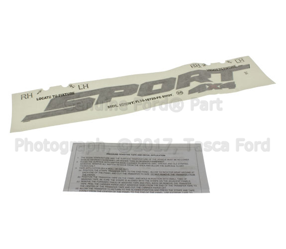 FL3Z9925622FA - Body: Decal for Ford: F-150 Image