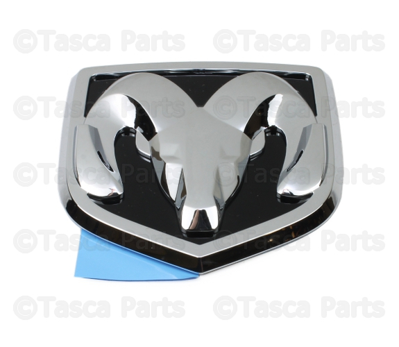55077718AA - Exterior Ornamentation: Medallion Nameplate for Dodge: Dakota, Ram 1500, Ram 2500, Ram 3500 | Ram: Dakota Image