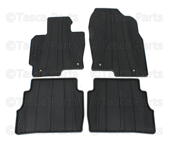 8BR12A - : Floor Mats, All Weather for Mazda Image