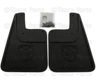 82216223AA - : Rear Heavy Duty Rubber Splash Guards For Vehicles With Fender Flares for Dodge: Ram 1500, Ram 2500, Ram 3500 | Ram: 1500, 1500 Classic, 2500, 3500 Image