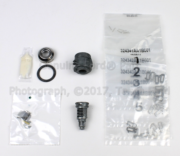 7C3Z1521990A - Body: Lock Cylinder for Ford: Aerostar, Bronco, E-150, E-150 Club Wagon, E-150 Econoline, E-150 Econoline Club Wagon, E-250, E-250 Econoline, E-350 Club Wagon, E-350 Econoline, E-350 Econoline Club Wagon, E-350 Super Duty, E-450 Econoline Super Duty, E-450 Super Duty, Econoline Super Duty, Excursion, Expedition, Explorer, Explorer Sport, Explorer Sport Trac, F-150, F-150 Heritage, F-250, F-250 HD, F-250 Super Duty, F-350, F-350 Super Duty, F-450 Super Duty, F-550 Super Duty, Freestar, Ranger, Thunderbird, Windstar | Lincoln: Blackwood, Mark LT, Navigator, Town Car | Mercury: Monterey, Mountaineer Image